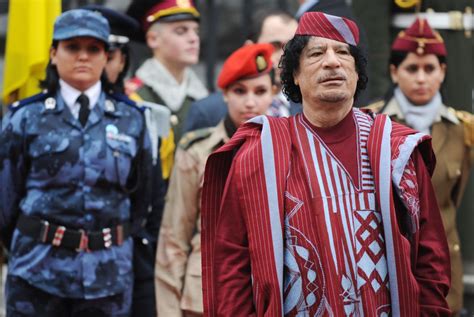 Gaddafi Women Bodyguards Photos Of The Amazonian Guard Huffpost
