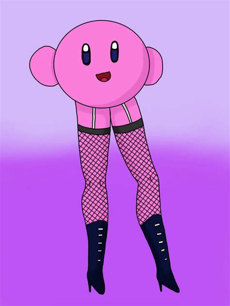 Kirby With Legs By Pigeons3000 On Deviantart