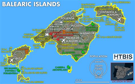 The Best Map On The Balearic Islands How To Buy In Spain