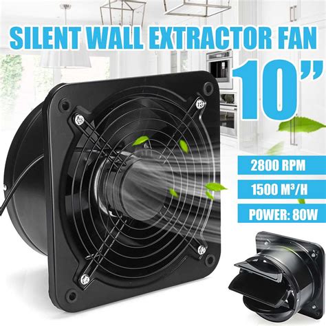 10 High Speed Ventilator Industrial Exhaust Fan 220v Home