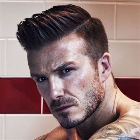 David Beckham Quiff Hairstyle Mens Hairstyles Pompadour Pompadour Men