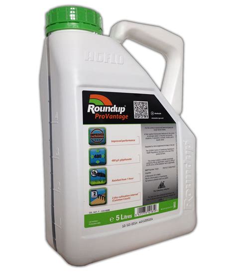 Roundup Pro Vantage 480 5L Glyphosate Weed Killer | Aquatic Approval
