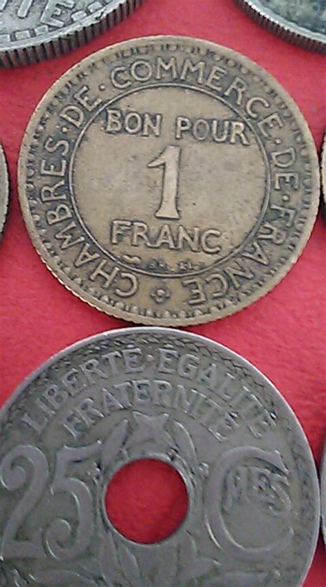 43 French Vintage Coins 1919 1941 Set 1 2 10 20 Francs Etsy