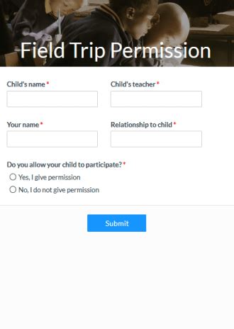 request form templates formsite