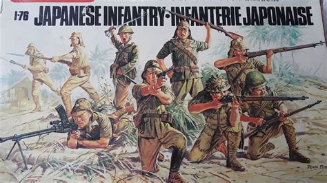 Matchbox Revell Japanese Infantry 176 Plastic Soldier Scale Review
