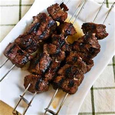 Mini Marinated Beef Skewers Just A Pinch Recipes