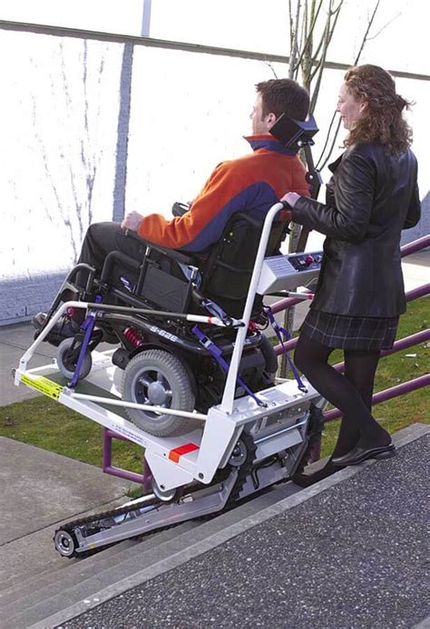Supertrac Portable Inclined Wheelchair Lift Garaventa Bc