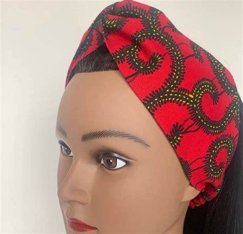 African Headband African Print Twist Headband Woman Twist Etsy