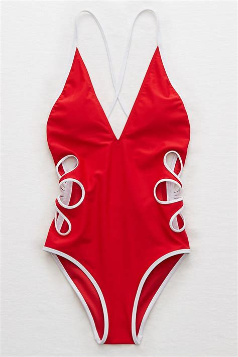 12 Best Red One Piece Swimsuits To Look Like A Baywatch Lifeguard In 2018 Cute Red Swimsuits