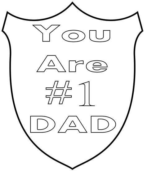 love  dad coloring pages printable
