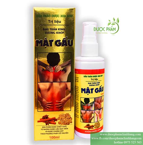 Tinh Dầu Thảo Dược Mật Gấu 100ml