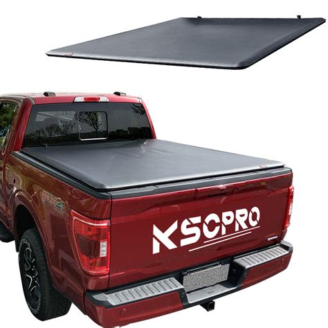 Kscpro Soft Roll Up Pickup Truck Bed Tonneau Cover For Chevy Silverado