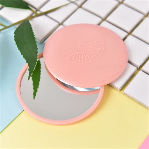 Buy Cute One Sided Dia 7cm Cosmetic Compact Metal
