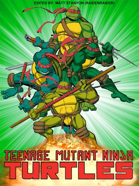 Tmnt 2003 1984 Mirage Comics Style Fan Poster 1 By Raidenraider On