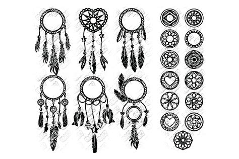 Dream Catcher Svg File Free 1849 File Include SVG PNG EPS DXF Free