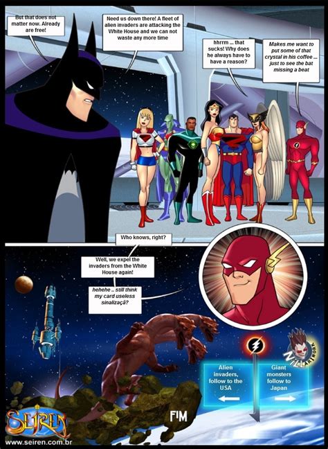 It Up League Justice English Seiren Porn Cartoon Comics