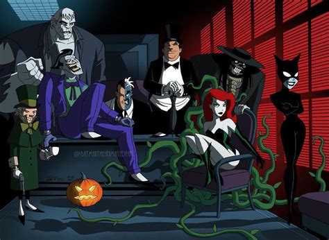 Long Halloween Villains Dcau Style 2 By Frankdixon On Deviantart