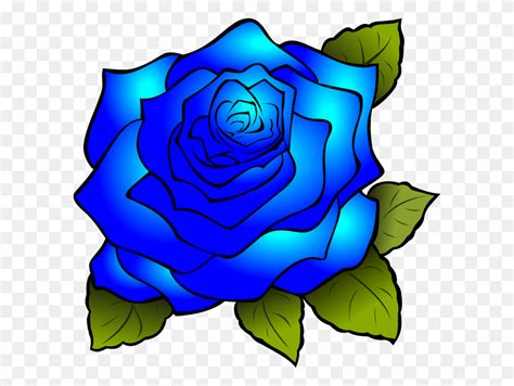Blue Rose Clip Art Rose Clip Art Images Stunning Free Transparent