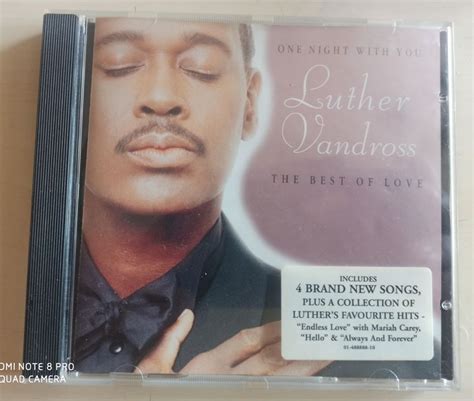 Luther Vandross One Night With You The Best Of Love Vinyl Records Lp
