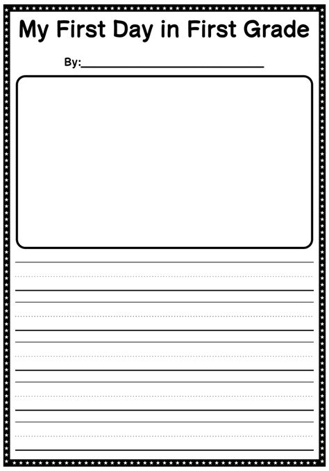 Writing Paper First Grade Free Writing Paper For First Grade With