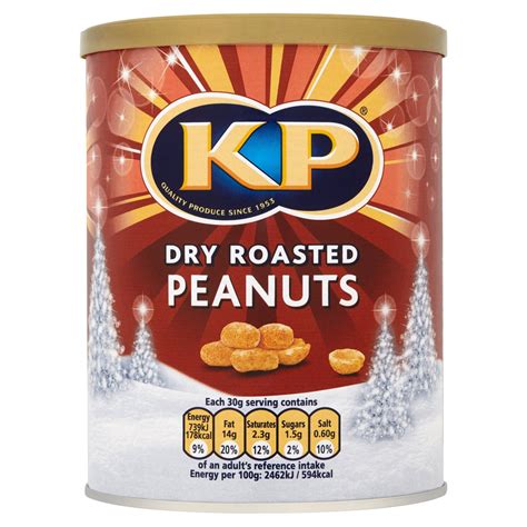 Kp Dry Roasted Peanuts 450g Dried Fruit Nuts And Snacks