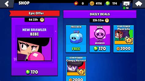 In this video, we are going to try our luck to unlock new brawler max and show you how she performs in showdown matches ? #brawl #stars unlocking Bibi and opening boxes - YouTube