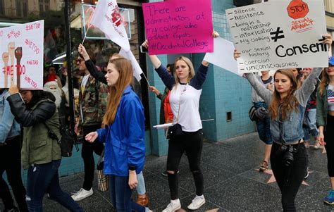 Hundreds In Hollywood March Against Sexual Harassment Wham