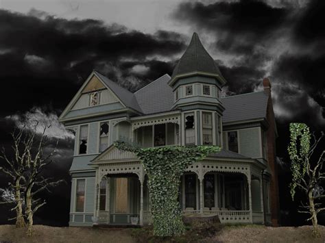 49 Animated Haunted House Wallpaper On Wallpapersafari