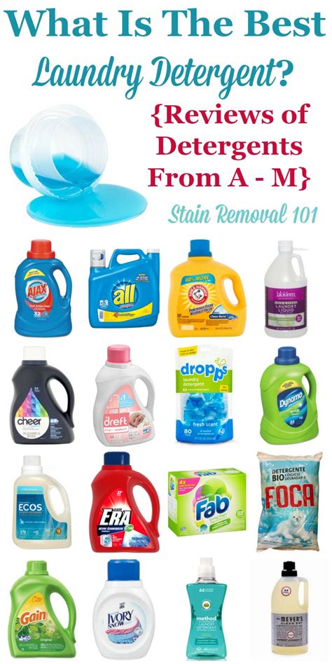 Best Laundry Detergent Ratings And Reviews Of Brands A M