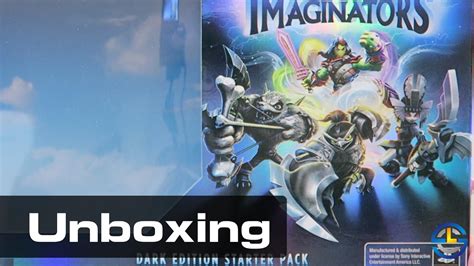 Unboxing Skylanders Imaginators Dark Edition Starter Pack Youtube
