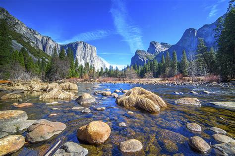 Обои для рабочего стола Йосемити калифорнии америка гора Природа лес