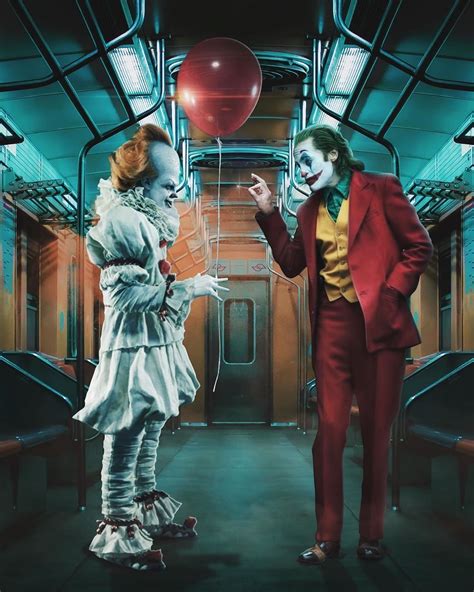 Pennywise VS Joker Who Will Win Joker Poster Joker Pics Joker Images