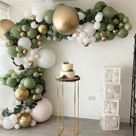 Green Balloon Arch Kit Garland Party Decorations