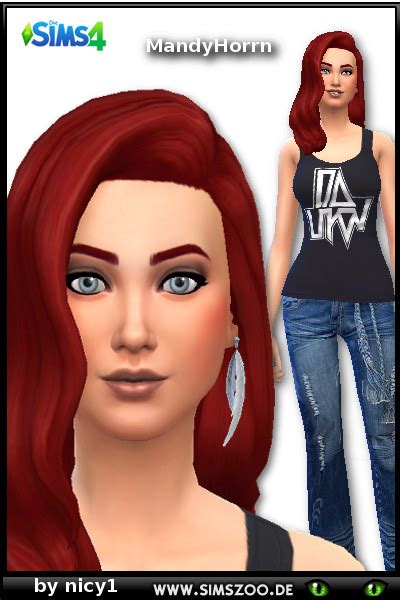 Blackys Sims 4 Zoo Mandy Horrnn 1 By Nicy1 Sims 4 Downloads