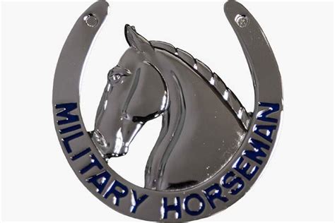 Army Horseman Badge Army Military