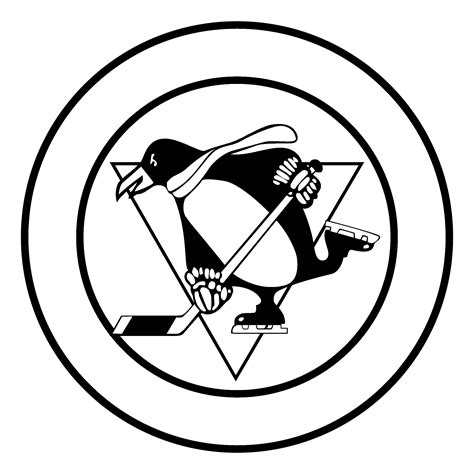 Clipart Pittsburgh Penguins Logo Black And White Pittsburgh Penguins