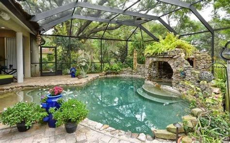 45 Screened In And Covered Pool Design Ideas Indoor Pool Design