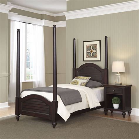 Home Styles Furniture Bermuda Twin Bedroom Set Twin Multiple Finishes Multiple Configurations