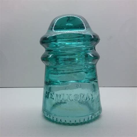 Vintage Hemingray No9 Glass Insulator By 1stopcollectionshop
