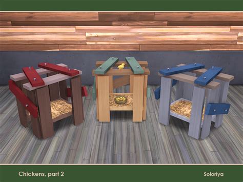 The Sims Resource Chickens Part 2 Chicken Coop V2