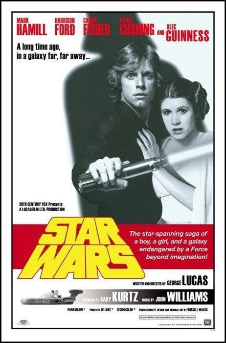 A Long Long Time Ago In A Galaxy Far Far Away Star Wars Poster Star