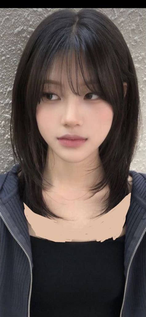 Ulzzang Short Hair Asian Short Hair Girl Short Hair Asian Bangs