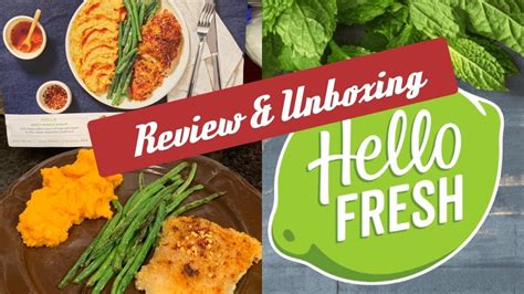 Hellofresh Unboxing And Review Youtube