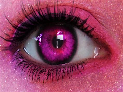 Pink Eye Of The Best Kind With Images Pink Eyes