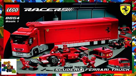 Lego F1 Ferrari Truck