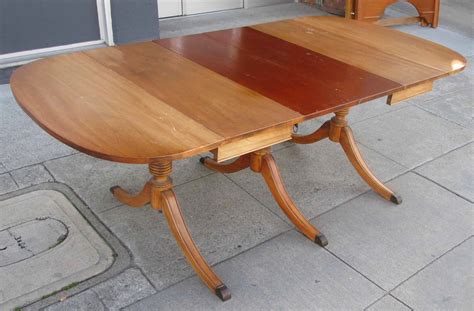 Uhuru Furniture And Collectibles Sold Duncan Phyfe Drop Leaf Table With