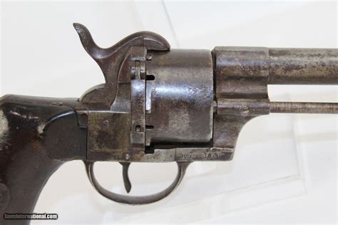Spanish Antique Oviedo 1870 Pinfire 11mm Revolver