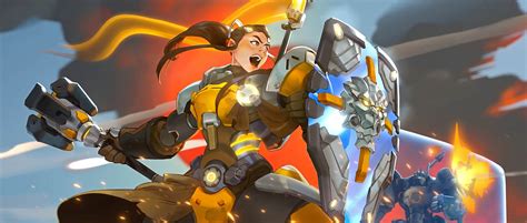 overwatch new hero brigitte the daughter of torbjörn and squire of… by sam lee hollywood