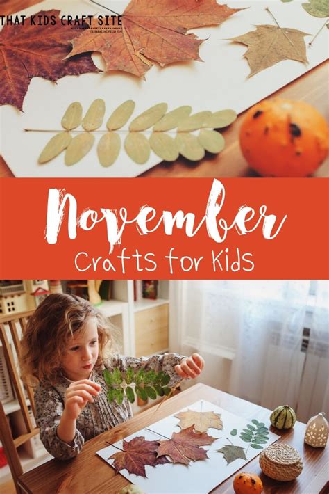 November Crafts For Kids Fun Fall Preschool Crafts That Kids Craft