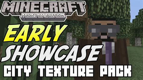 Minecraft Xbox 360 Early Showcase City Texture Pack Thanks